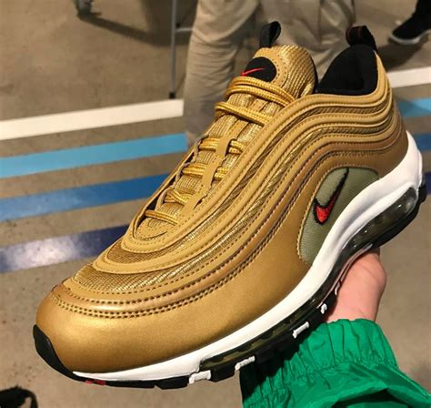 nike air max 97 women's gold